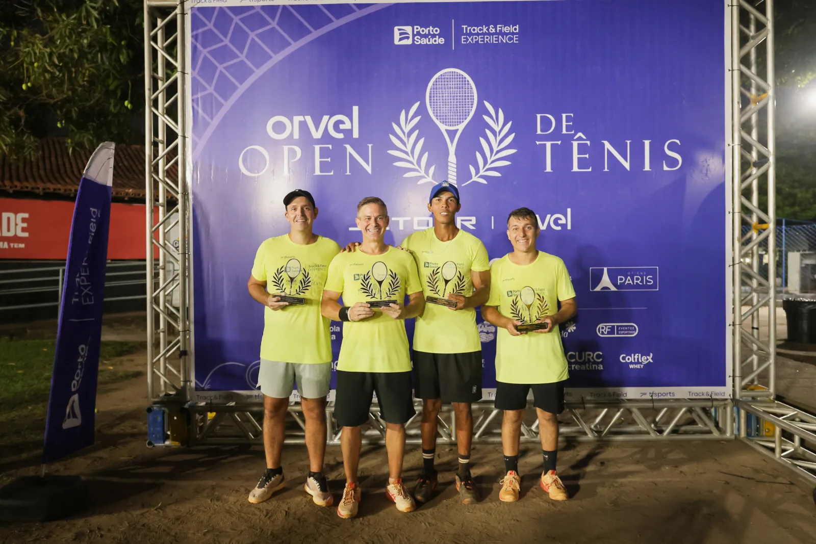 Marcelo Santos Neves, Felipe Gomes, Gyan Karlo Milagre e Leandro Grafanasse - Campeões Categoria A