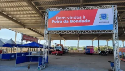 Público durante edição da Feira da Bondade em Cachoeiro