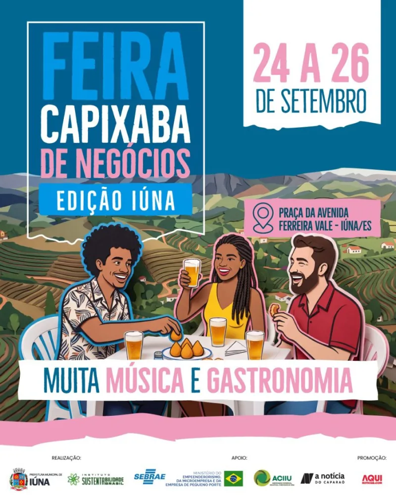 Iúna recebe Feira Capixaba de Negócios entre 24 e 26 de setembro