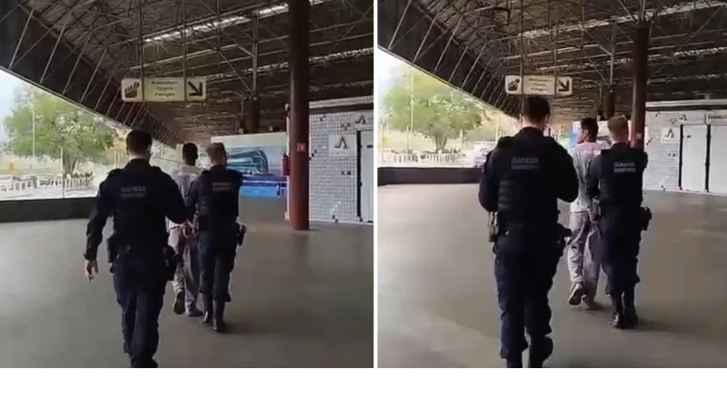 Reconhecimento facial identifica foragido em obra na Rodoviária de Vitória