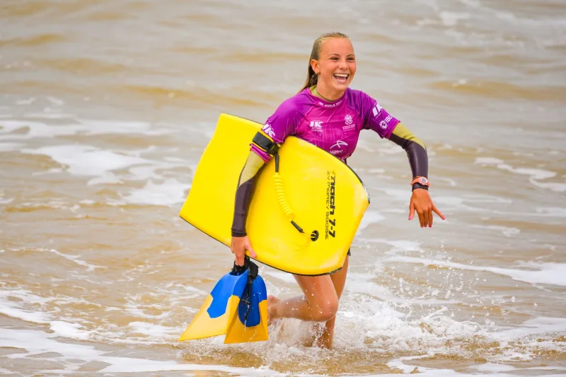 Émie Padois, bodyboarder francesa