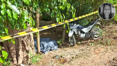 Mulher morre após perder controle de moto e bater em árvore em Atílio Vivácqua