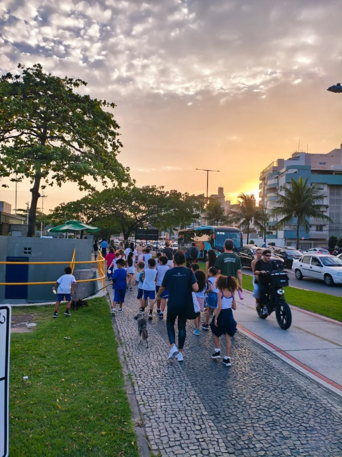 Estudantes de Vitória participam de atividade sobre cuidado responsável com animais