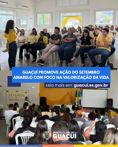 Guaçuí promove encontro de prevenção e cuidado em saúde mental