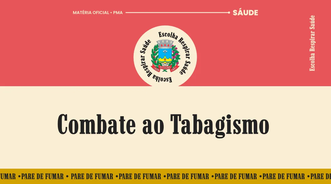 Alegre orienta fumantes sobre acompanhamento gratuito pelo SUS