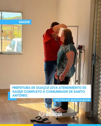 Guaçuí leva atendimento multiprofissional de saúde à comunidade de Santo Antônio