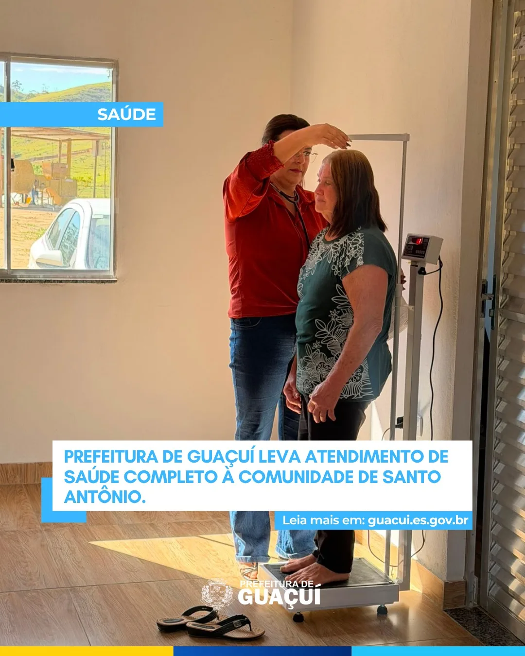 Guaçuí leva atendimento multiprofissional de saúde à comunidade de Santo Antônio