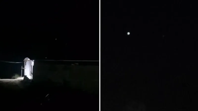 Especialistas explicam luzes que chamaram atenção no céu de Iúna