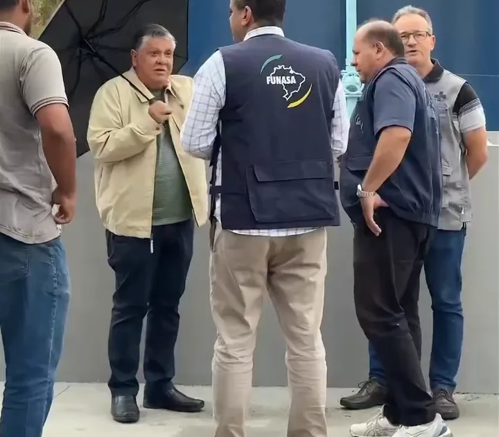 Funasa vistoria obras de saneamento em São José do Calçado
