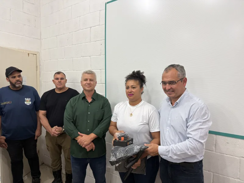 Guarda Municipal de São Mateus recebe novos kits de segurança