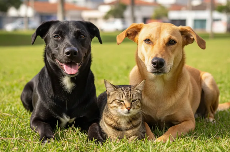 Feira de adoção oferece cães e gatos em Mata da Serra